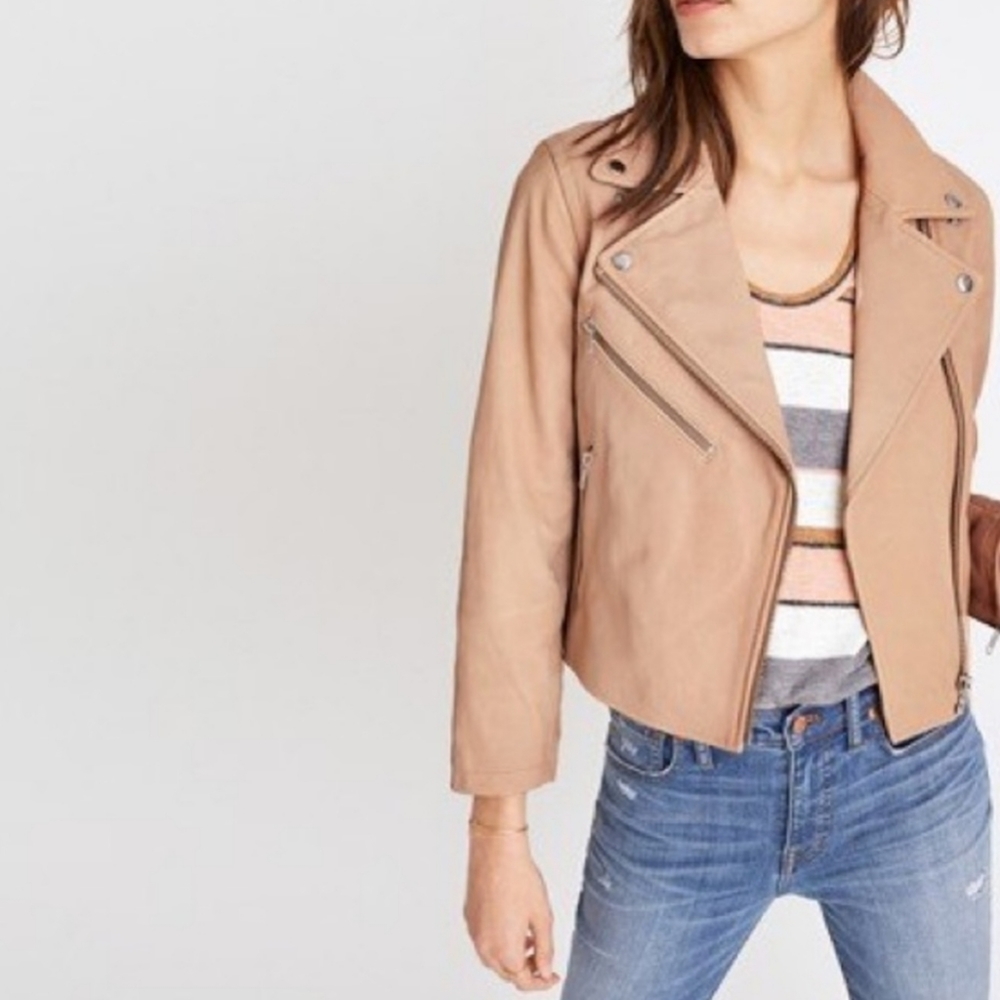 Madewell Shrunken Leather Jacket